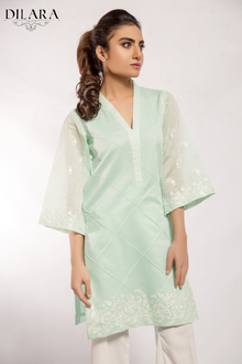 Cotton Embroidered Kurta