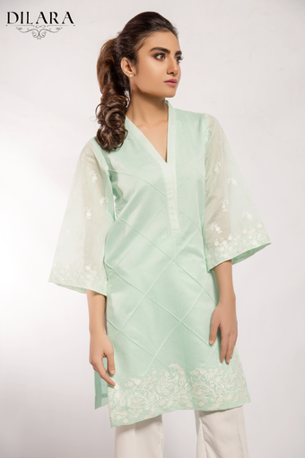 Cotton Embroidered Kurta